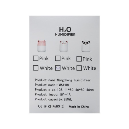Moisturizer HM-18 ultrasonic, 0.25 l, 2 W, backlight, USB (in the comp-there), white-10