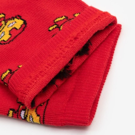 Children's socks "Iron Man", red color, size 16 (26-28)-3