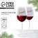 The glasses for the wine “Your Smile”, a gift set for the New Year, 360 ml., 2 pcs.