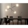 Suspended Ambrella Light, Modern, TR2507, 4XG9, Black color, brass