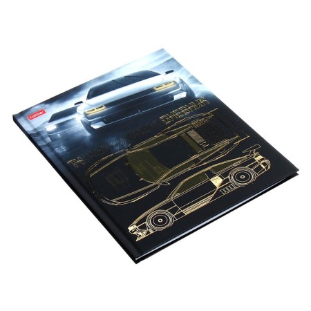 Universal diary for grades 1-11 Night Racing, hard cover, matte lamination, 3D foil, 40 sheets-1