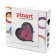 Express-sculptor "Pinart", heart 22.5 x 5.5 x 21 cm