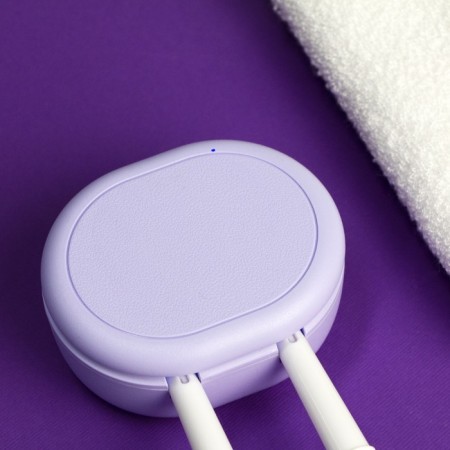 Portable sterilizer for dental brushes LGS-10, 450 mA, 5W, micro-USB, purple-1