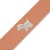 Collar "dogs", 46 x 2 cm, Osh 31-40, artificial leather, brown