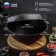 Clot of cast-iron magma, 5 l, lid-horseman