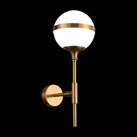 Wall lamp ST LUCE. SL1157.301.01. Arbe. 1x40 W, E14, 18.3x51 cm, bronze color-6