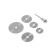 A set of circles of cuts for engravers and drill tundra, 5 nozzles and adapter 3.2 mm