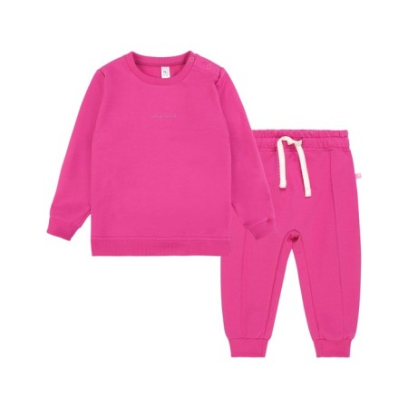Children's costume: sweatshirt and ONE Love Light, height 80 cm, fuchsia color-1
