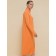 Women's dress, size 44, orange color