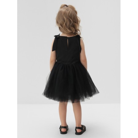 Платье для девочки MINAKU: PartyDress цвет чёрный, рост 116-6