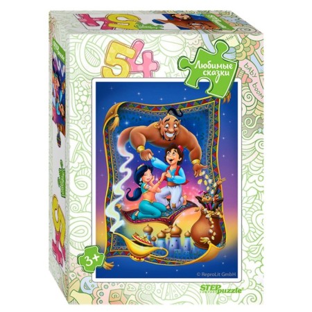 Mini-Puzzles "Favorite Tales", 54 elements, mix-1