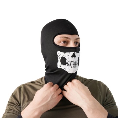 Balaclava mask protective, cotton 50% synthetics 50%, universal size-4