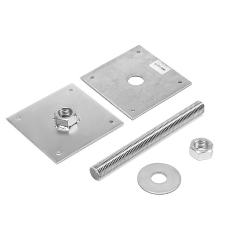 Anchor tundra Krep, adjustable in height, M20, 200x120x4 mm-5