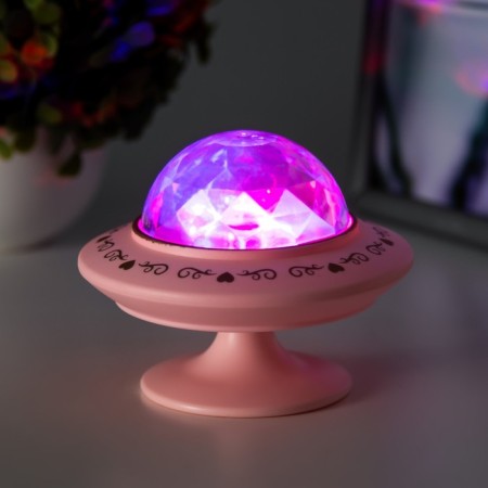 Fuzn-spectator "Fusion" LED 3HLR44 disco, pink 12x12x10 cm Risalux-5
