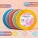 Set of satin tapes "Spring", 5 pcs, size 1 tape: 10 mm × 23 ± 1 m