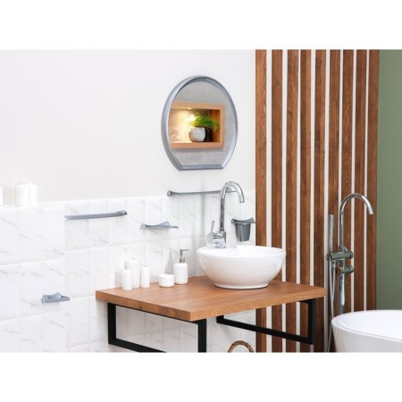 Verona bathroom set, metallic color-2