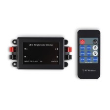 Ambrella Controller Dimmer for single -color LED tapes with a radio remote control 2.4G 8A 12V 96W / 24V 192W GS111001