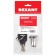 Switch key Ø12 250V 0.5A (2C) on-off (K12-01) rexant
