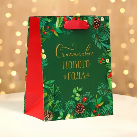 Gift Package "Happy New Year", 18 x 22.3 x 10 cm