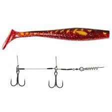 Vibro -highs LJ 3D BBS Series Kubira Swim Shad 9.0in (22.86)/PG25 1pcs+Stinger L