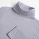 Women's turtleneck Minaku: Basic Line, gray color, size 42