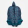 Baby backpack on lightning, external pocket, turquoise color