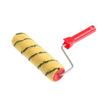 Lom roller, polyester, 230 mm, handle d = 6 mm, d = 48 mm, pile 10 mm
