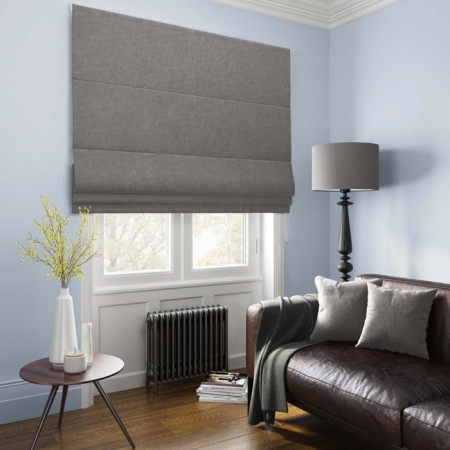 Roman curtain "Tina", size 100x175 cm, color gray color