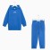 Костюм детский (худи, брюки) MINAKU: Basic Line KIDS, oversize, цвет синий, рост 134
