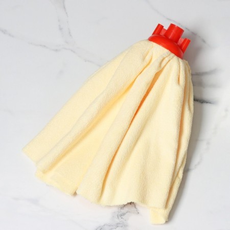 Nozzle for a mop of the share "solid skirt", microfiber, color mix-1