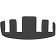 Rubban mat for Hyundai Staria (I) 2021-, minivan, 7 seats