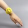 The needle on the Smile bracelet, 23 × 6.5 cm, yellow color