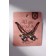 Kulons on the lace "Uzolnoi" heart with an arrow, black-brown color, 45 cm