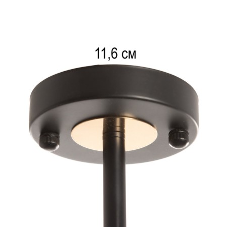 Jilian chandelier 12xg9 black and gold 66x66x65 cm-3