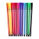 Flomasters 12 colors in the tube of panda gray, ventilated cap