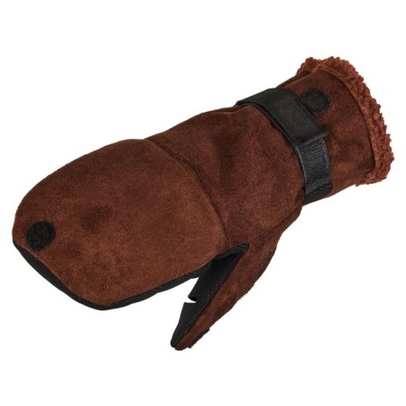 Windproof gloves of windproof norfin, unfastened, size L