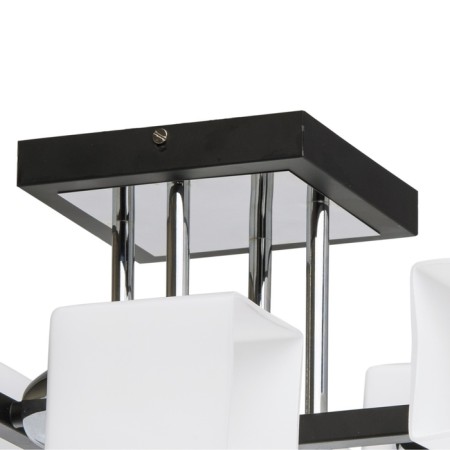 Tetro ceiling chandelier, 8x60W E27, coffee house 60x60x22 cm-2