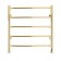 Water towels Domoterm "Calipso" P5, 500x500 mm, gold