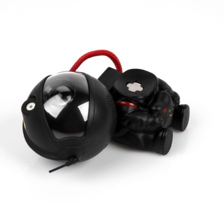 Light device "Cosmonaut with a star" 13 cm, glow of RGB, remote control, 5 V, black-9
