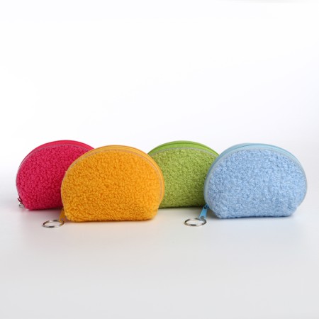 Women's wallet with zipper, color mix-2
