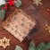 Bearbox, confectionery packaging, "Christmas Night", 12 x 12 x 3 cm, New Year