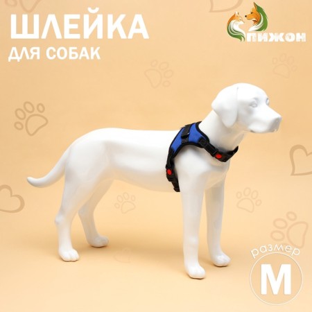 Shleka K7 soft reflective, size m, og 52-66 cm, weight 9.5-17.5 kg, blue