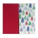 New Year's napkins paper Bouquet Original de Luxe “Red + Christmas trees”, 2 layers, 33x33 cm, 20 pcs.