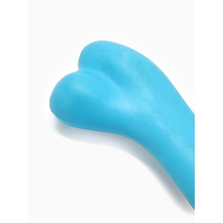 Chewing toy "Classic bone", TPR, 12.3 cm, blue-2