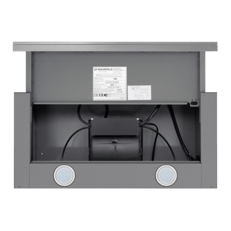 Maunfeld vsq 60, 620 m3/h, 2 modes, stainless steel/white glass-5