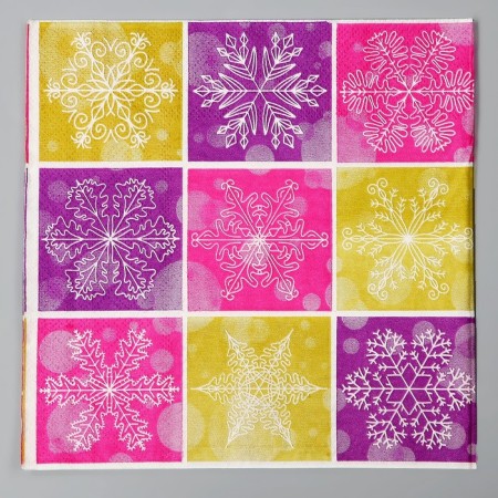 Paper “snowflakes” napkins, in a set of 20 pcs.-1