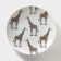 Porcelain plate "Safari. Giraffe ", d = 24 cm