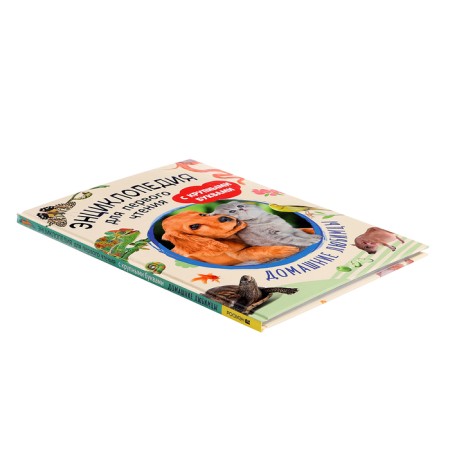 Encyclopedia for the first reading "Pets", large letters-4
