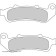 Brake pads Ferodo, FDB2002p