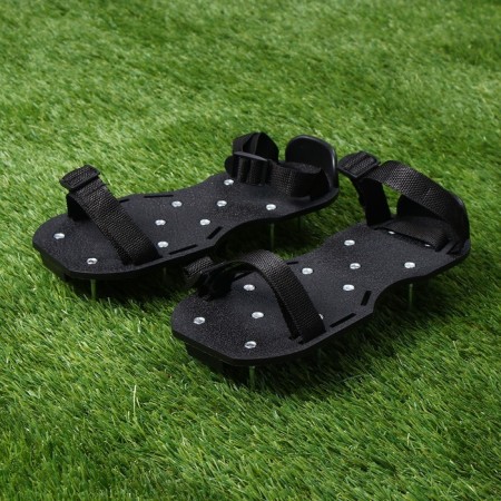 Sandals for aeration of the lawn, set 2 pcs., Greengo-6